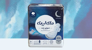 نوار بهداشتی مای لیدی سوپر پد نیمه ضخیم همیشه خشک (XXL